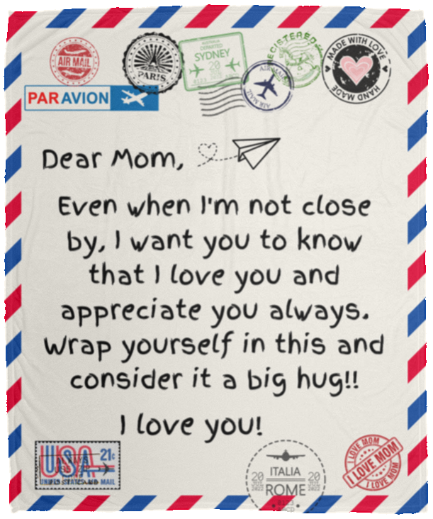 MOM MAIL Blanket - 50x60