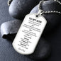 SON DOG TAG WHT