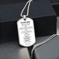 SON DOG TAG WHT