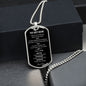 SON DOG TAG BLK