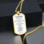 SON DOG TAG WHT
