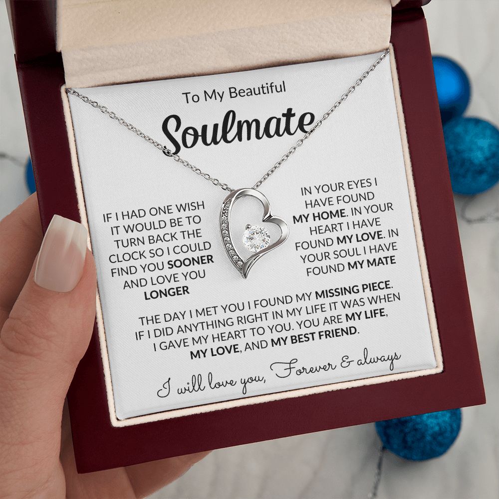 BEAUTIFUL SOULMATE WHITE-FOREVER LOVE