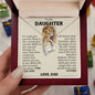 PROUD DAD TO DAUGHTER-FOREVER LOVE