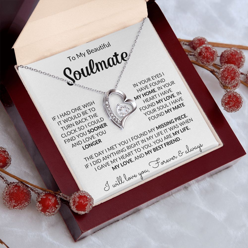 BEAUTIFUL SOULMATE WHITE-FOREVER LOVE