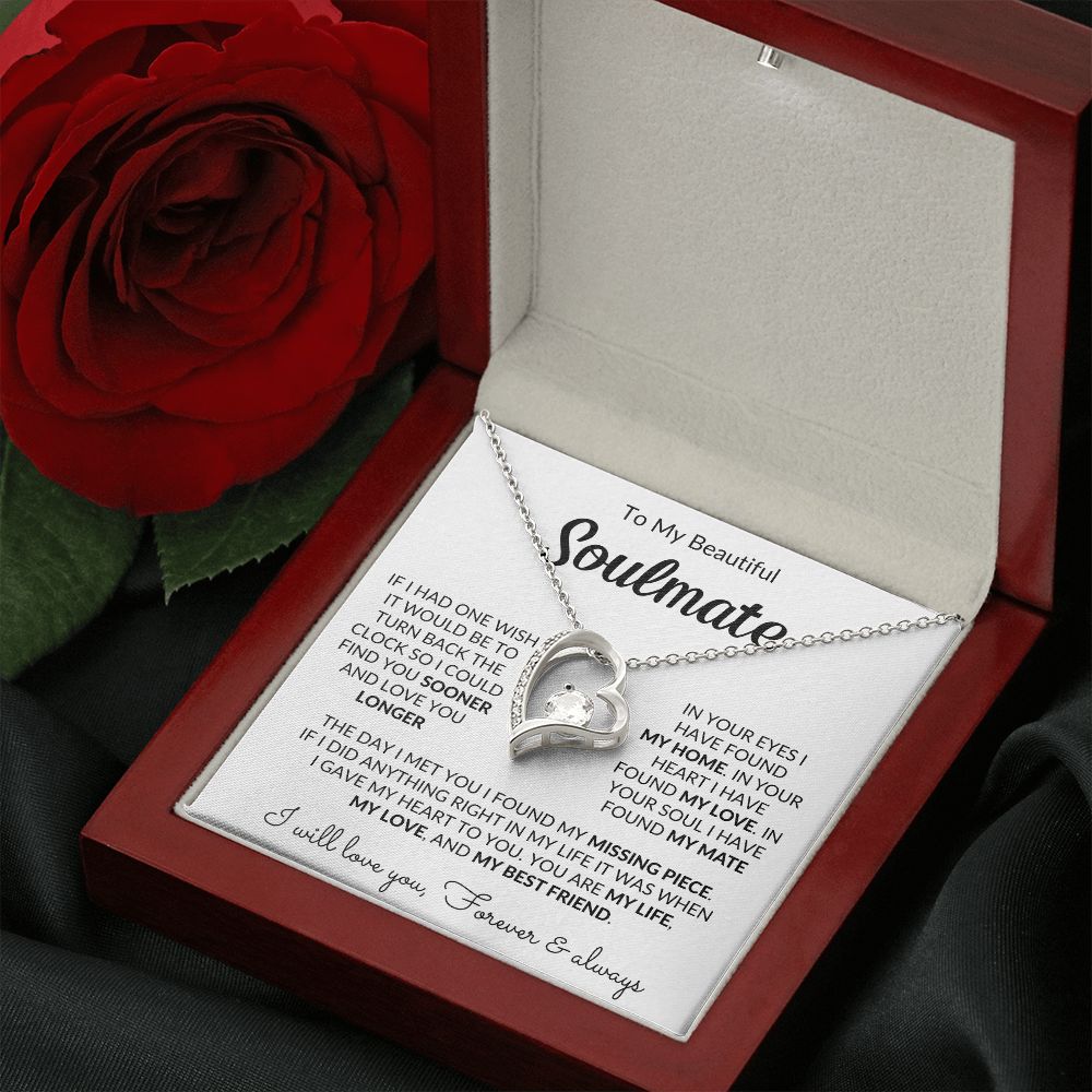 BEAUTIFUL SOULMATE WHITE-FOREVER LOVE