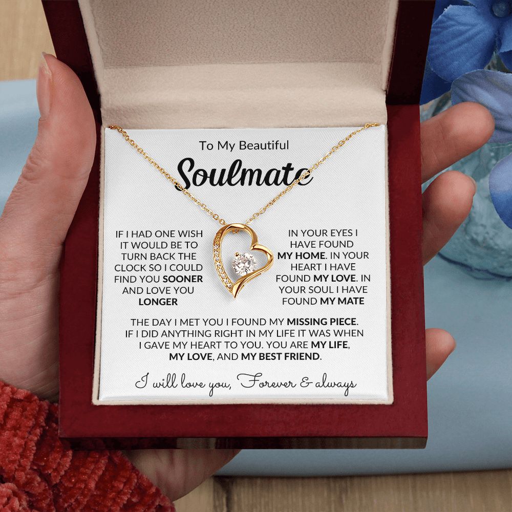 BEAUTIFUL SOULMATE WHITE-FOREVER LOVE