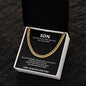 SON blk / Cuban necklace