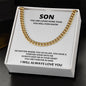 SON Wht Cuban Link