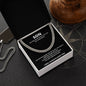 SON blk / Cuban necklace
