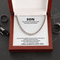 SON Wht Cuban Link