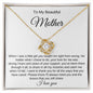 Mother little girl Loveknot