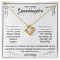 Granddaughter pages Loveknot