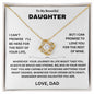 DAUGHTER CROWN DAD-LOVE KNOT