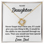 DAD/D SPECIAL TO ME-LOVE KNOT