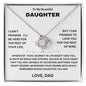 DAUGHTER CROWN DAD-LOVE KNOT