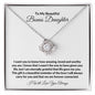 BONUS DAUGHTER-FOREVER CONNECTED-LOVE KNOT