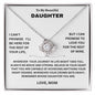 DAUGHTER CROWN MOM-LOVE KNOT