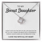 BONUS DAUGHTER LEAF-LOVE KNOT