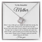 Mother little girl Loveknot
