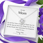 TO MY MOM LOVE KNOT