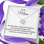Mom Forgotten Thank you Love Knot