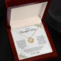 To My Beautiful Mom - Love Knot Necklace