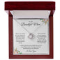 To My Beautiful Mom - Love Knot Necklace