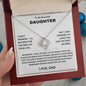 DAUGHTER CROWN DAD-LOVE KNOT