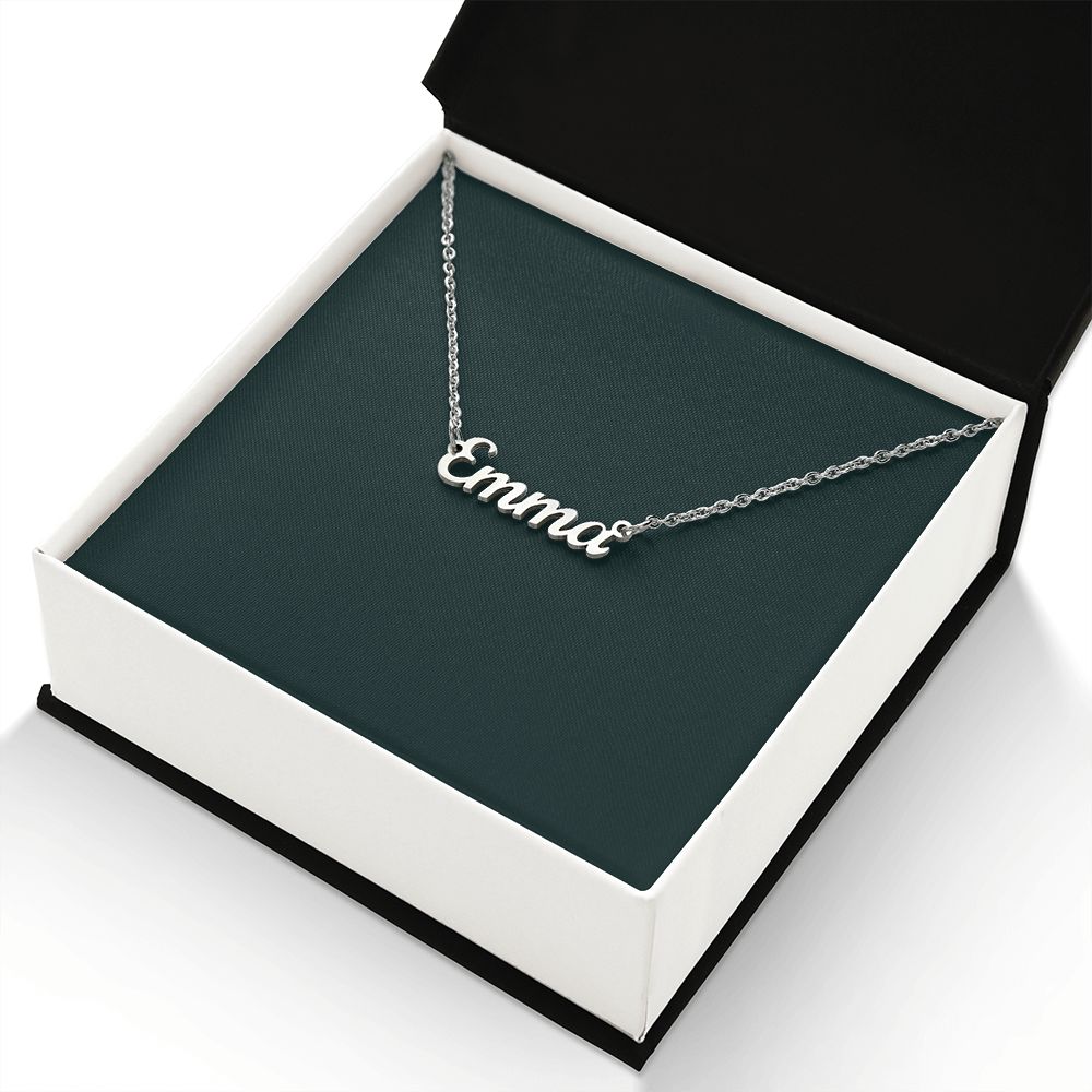 PERSONALIZED NAME NECKLACE / MADE AND SHIPPED IN USA