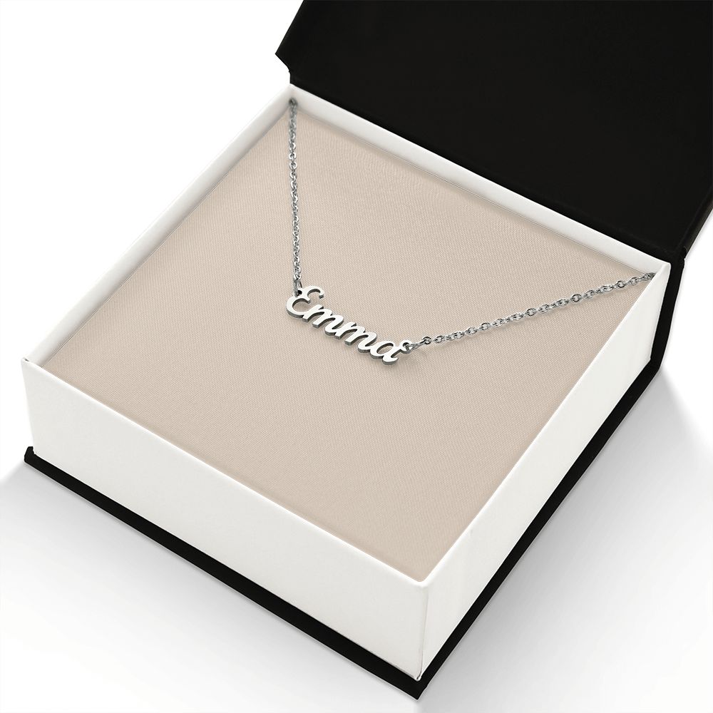 PERSONALIZED NAME NECKLACE / MADE & SHIPPED IN USA