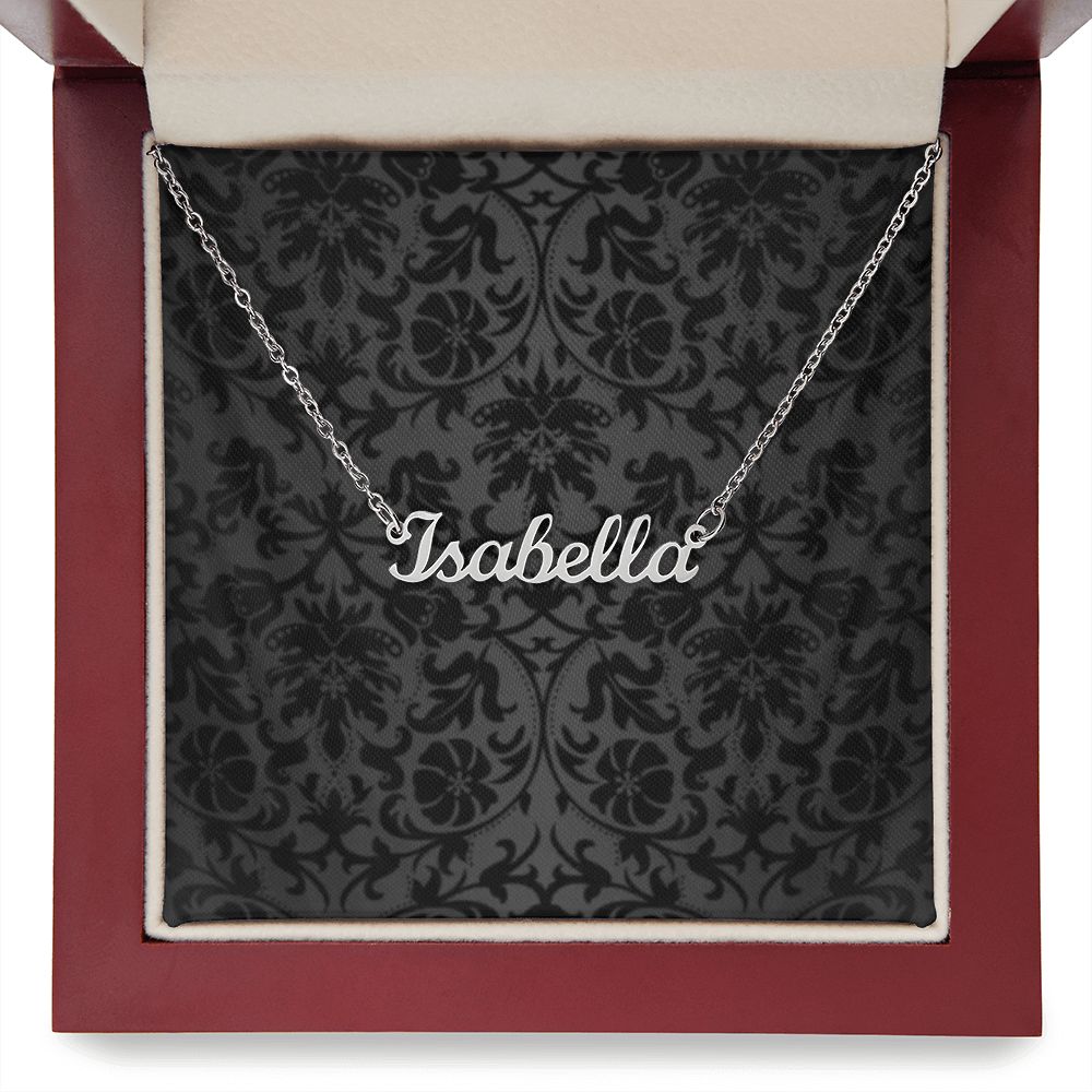PERSONALIZED NAME NECKLACE / MADE & SHIPPED IN USA