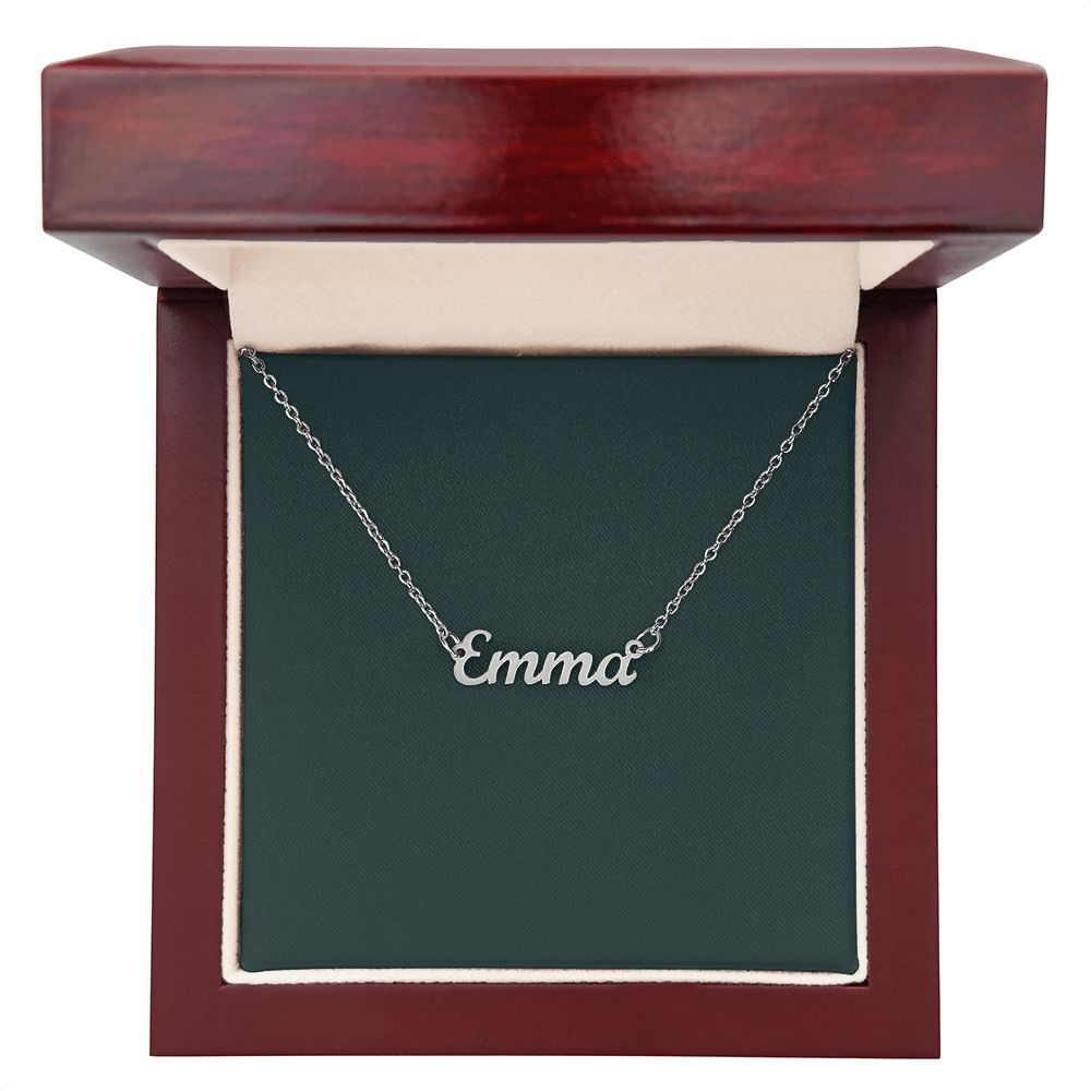 PERSONALIZED NAME NECKLACE / MADE AND SHIPPED IN USA