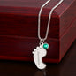 TO MY MOMMY FOOTPRINT