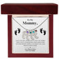 TO MY MOMMY FOOTPRINT