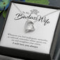 To My Badass Wife - Forever Love Necklace