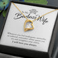 To My Badass Wife - Forever Love Necklace