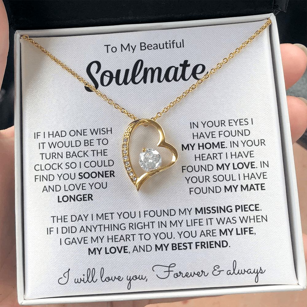 BEAUTIFUL SOULMATE WHITE-FOREVER LOVE