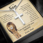 To My Son - Cross Necklace