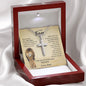 To My Son - Cross Necklace