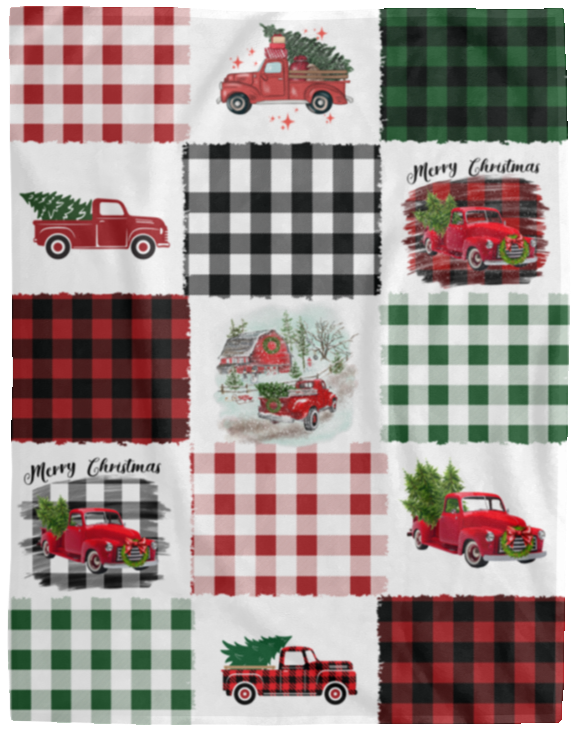 CHRISTMAS Fleece Blanket - 60x80