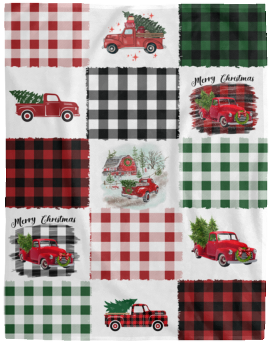 CHRISTMAS Fleece Blanket - 60x80