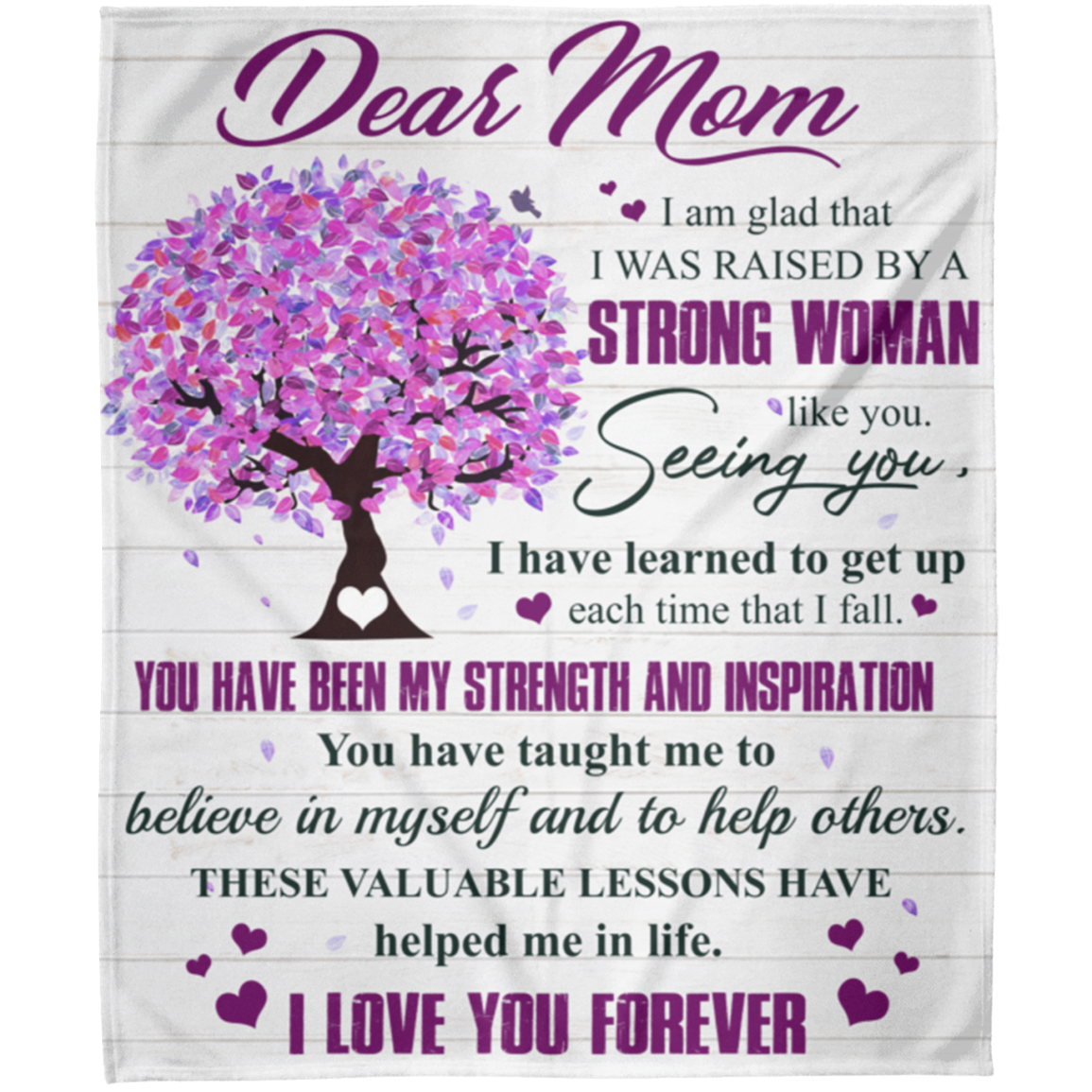 DEAR MOM FLM Blanket 50x60