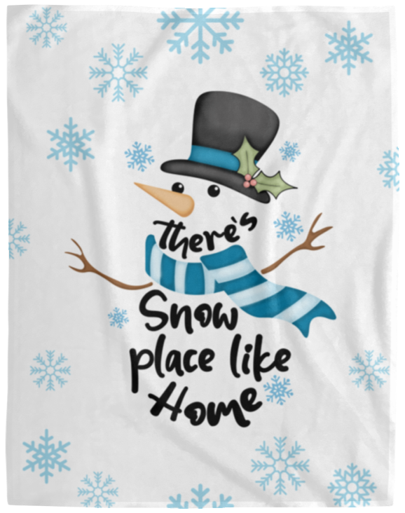 Winter Home-Fleece Blanket - 60x80