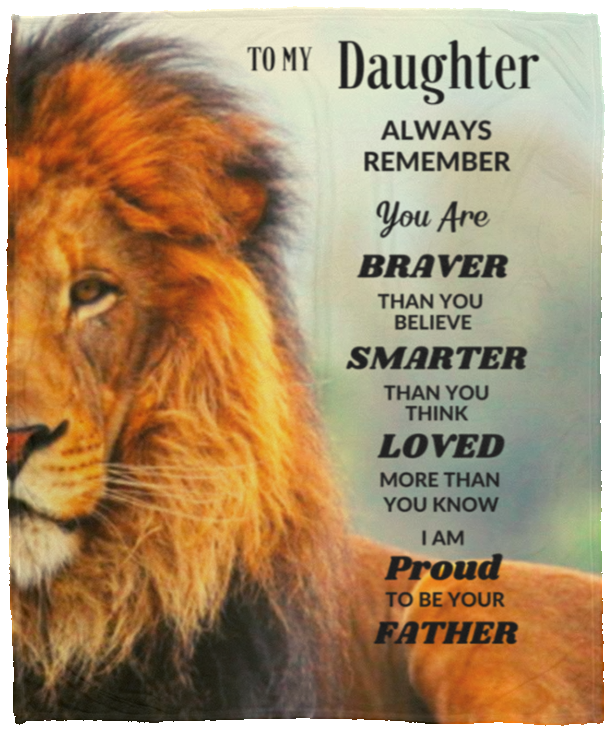 Dad/D Proud Fleece Blanket - 50x60