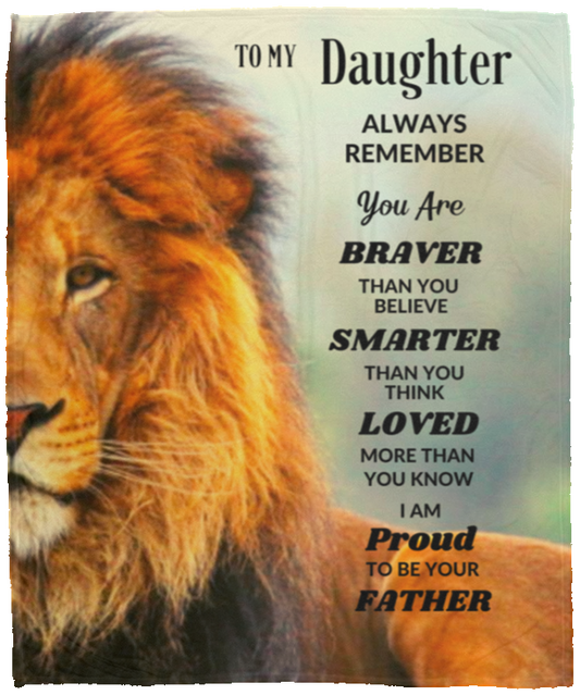 Dad/D Proud Fleece Blanket - 50x60