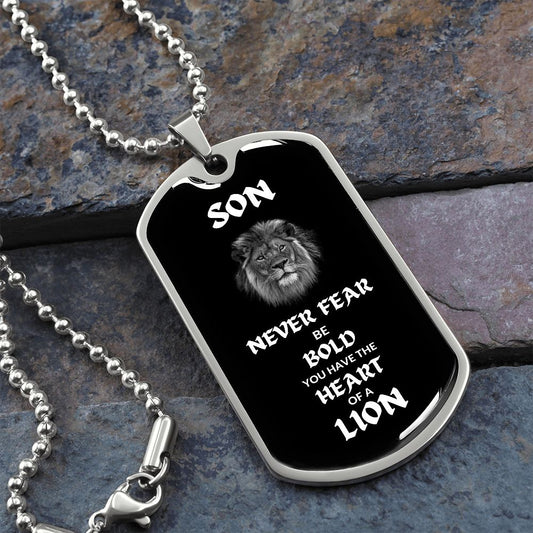 SON HEART OF A LION SLVR