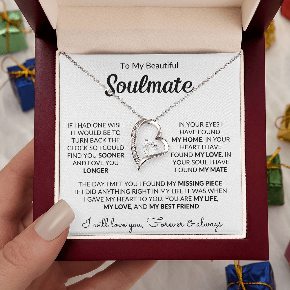BEAUTIFUL SOULMATE WHITE-FOREVER LOVE