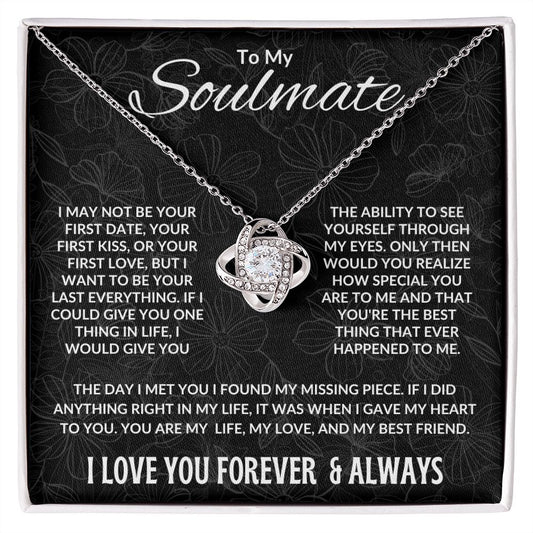 SOULMATE ETERNAL-LOVE KNOT BLK