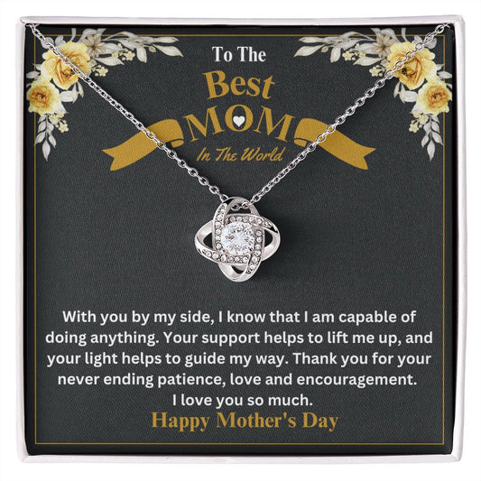 BEST MOM EVER LOVE KNOT