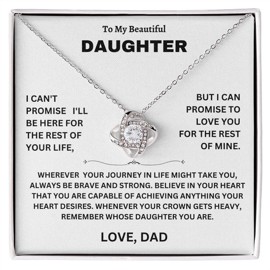 DAUGHTER CROWN DAD-LOVE KNOT